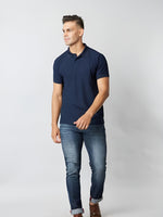 Load image into Gallery viewer, True Navy Polo T-shirt
