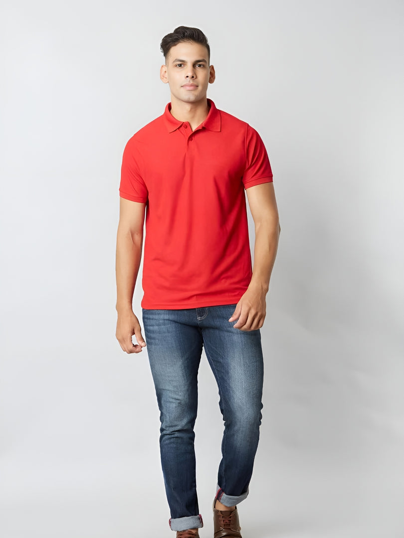 Arrow Red Polo T-shirt