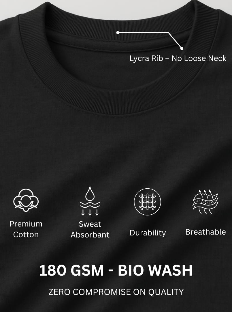 Hope In Reach- Black Unisex Printed T-Shirt