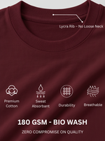 Load image into Gallery viewer, Maze - Maroon Unisex Printed T-Shirt
