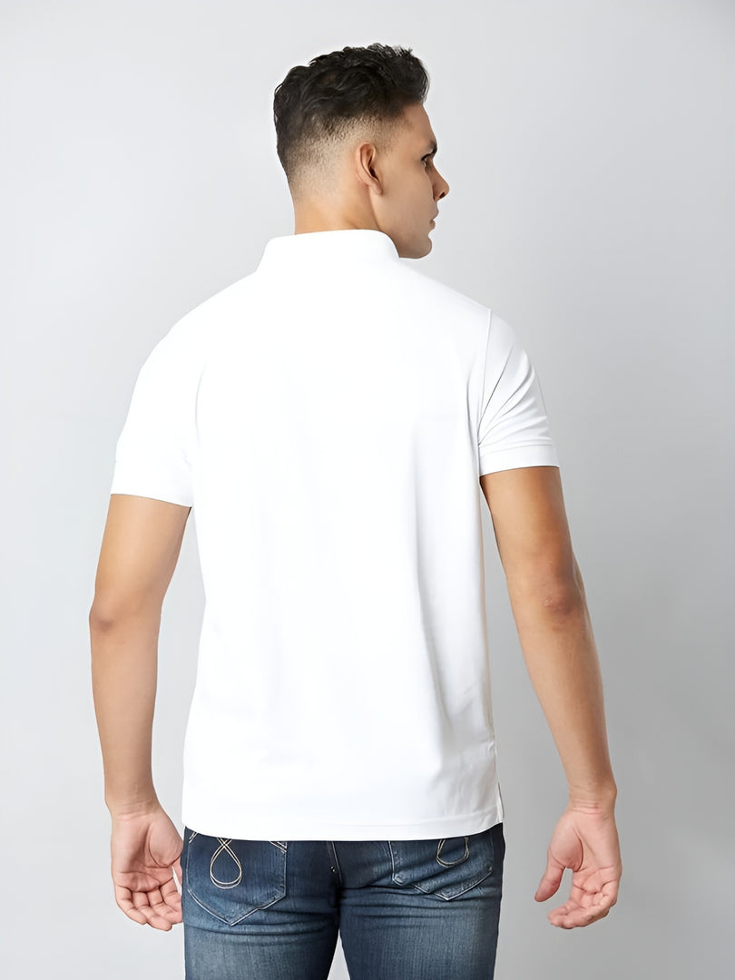 White Polo T-shirt