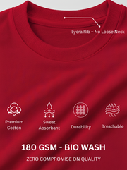 Solid Red Unisex T-Shirt