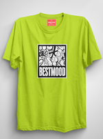 Load image into Gallery viewer, Best Mood - Neon Lime Unisex Printed T-Shirt
