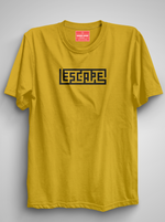 Load image into Gallery viewer, Escape - Mustard Unisex Printed T-Shirt
