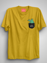 Load image into Gallery viewer, Little monster - Mustard Unisex Printed T-Shirt
