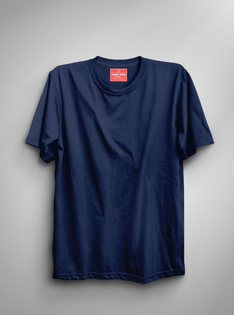 Solid Navy Blue Unisex T-Shirt