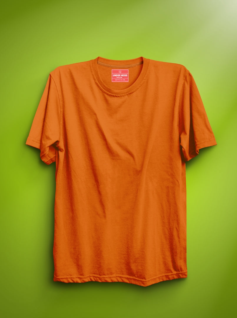 Solid Orange Unisex T-Shirt