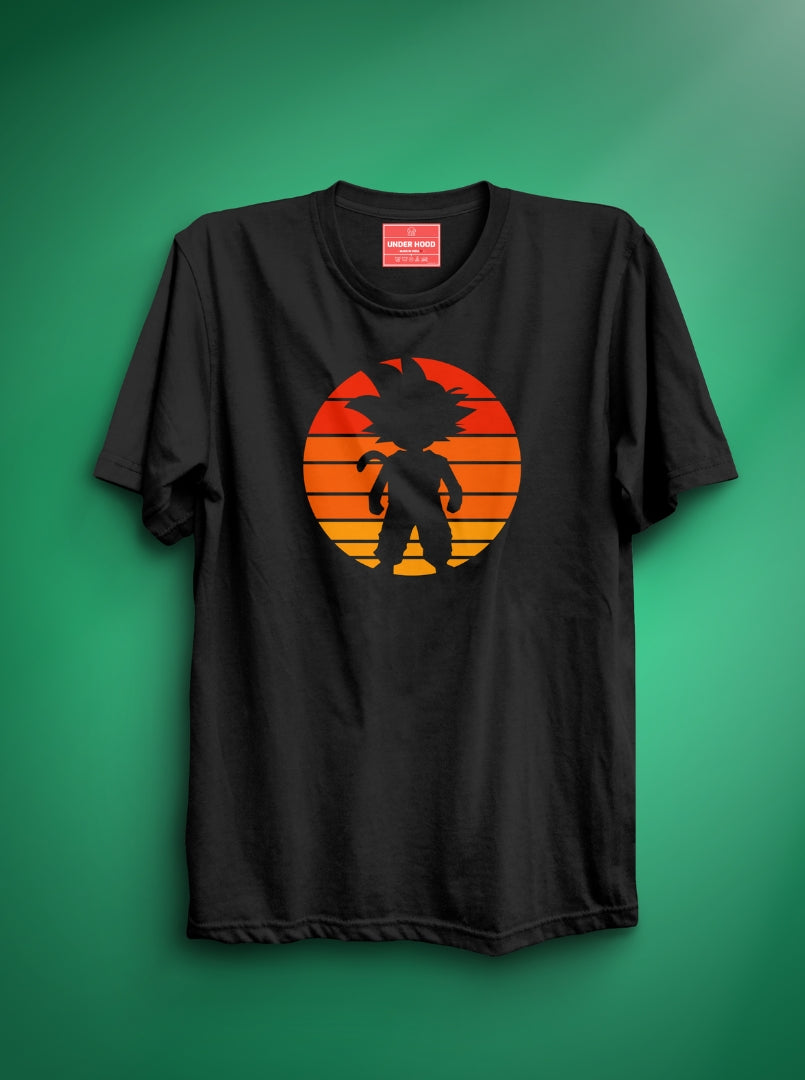 Mini dragon ball  - Black Unisex Printed T-Shirt