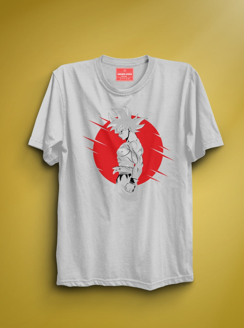 Dragon Ball  - White Unisex Printed T-Shirt