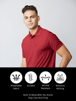 Load image into Gallery viewer, French Wine Polo T-shirt